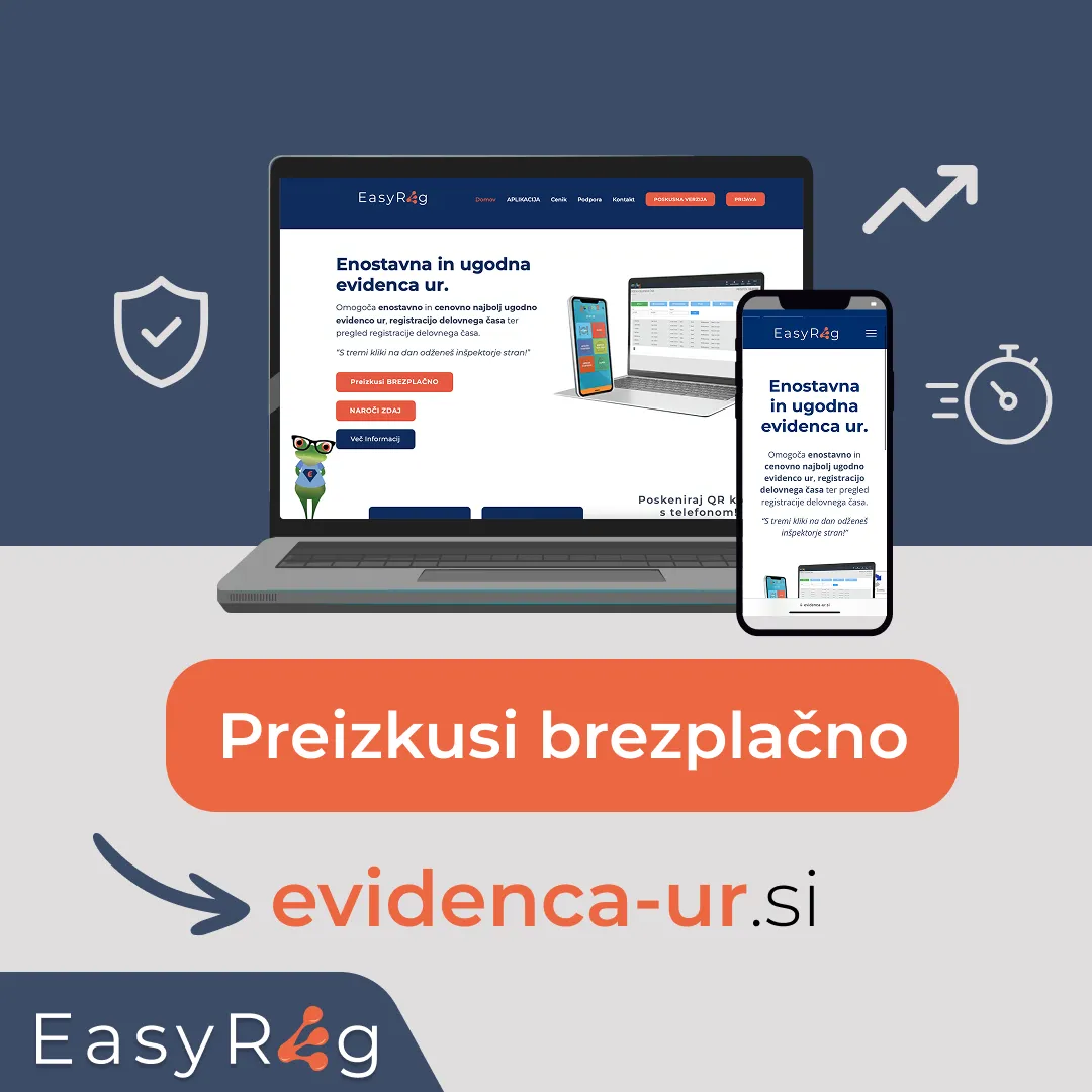EasyReg – evidenca delovnega časa